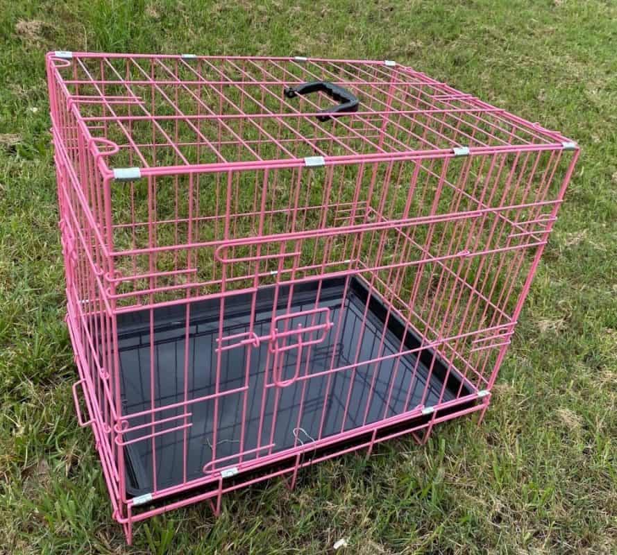 Small Collapsable Cat Crate 24"