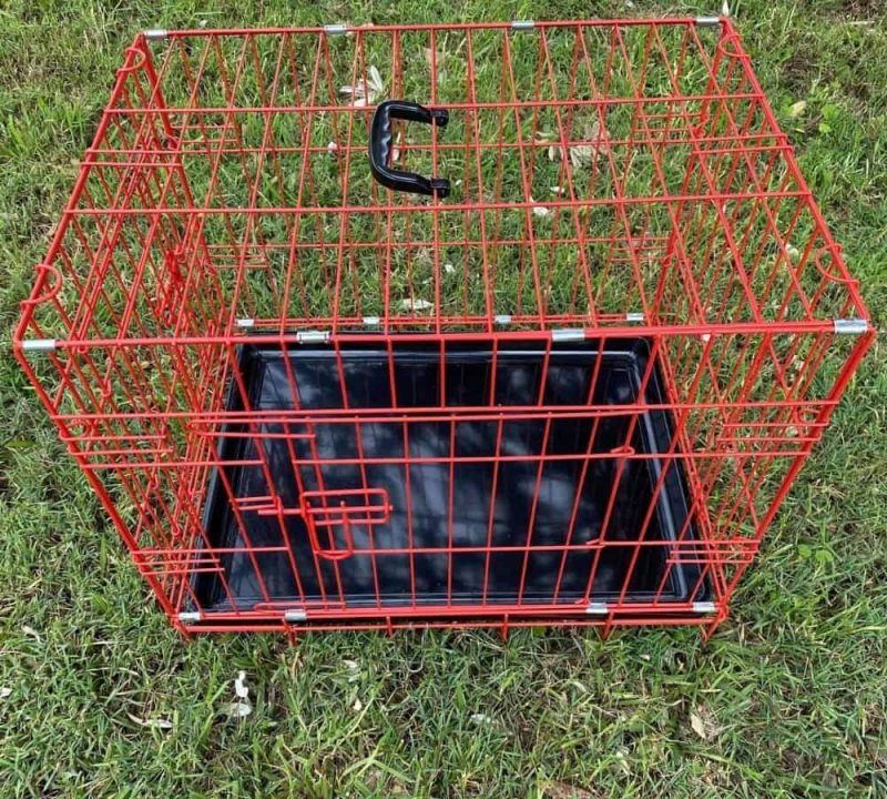 24 Inch Crate Red