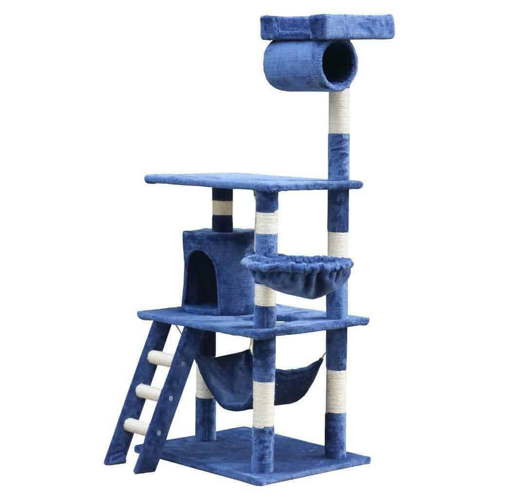 blue cat tower