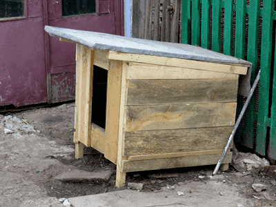 Homemade Dog Kennel