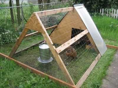 Triangle Chicken Coop