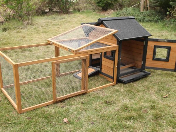 Coops and Cages Brown Cottage Chicken Coop