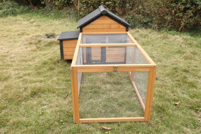 Coops and Cages Brown Cottage Chicken Coop Front