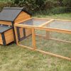 Brown Cottage Guinea Pig Hutch