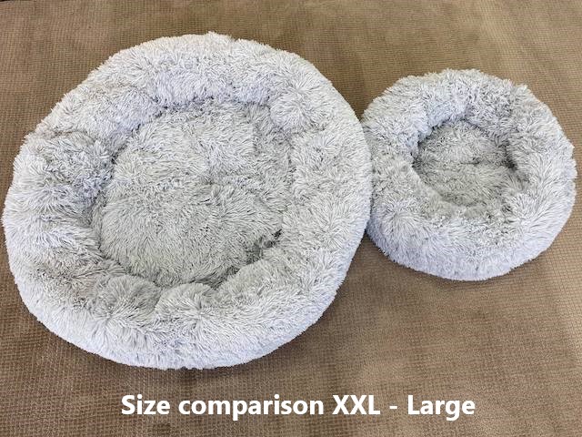 Size Comparison Between Calming Bed