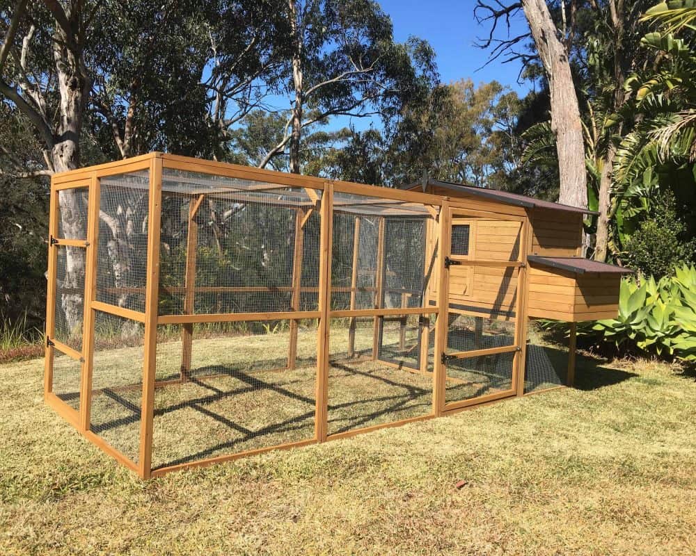 Somerzby Estate Chicken Coop and Run package