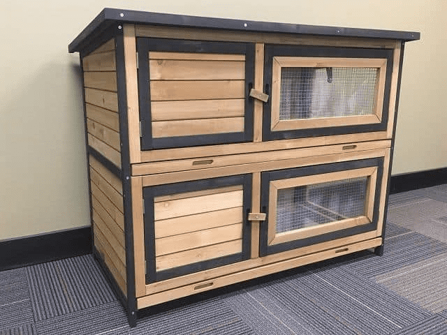Deluxe Double Guinea Pig Hutch