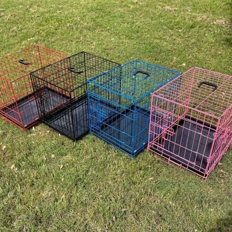 Coloured Puppy Crates