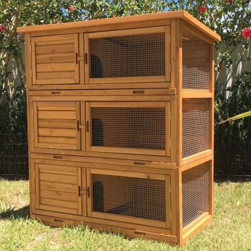 Somerzby Tri Level Guinea Pig Hutch