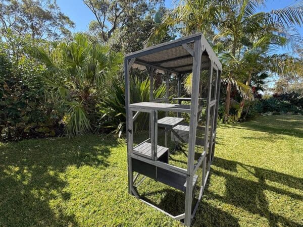 Condo Cat Enclosure - Side view
